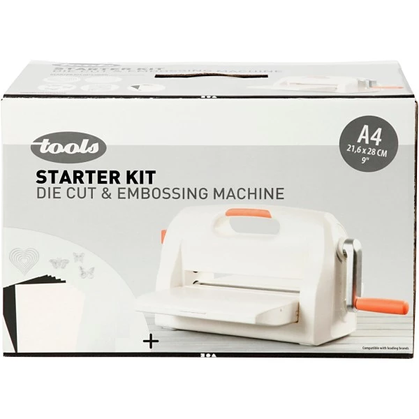 Tout neuf 🧨 Creativ Company Machine Scrapbooking Kit Machine Débutant - Couper Et Embosser - A4 - 17 Pcs 💯 4 Tout neuf 🧨 Creativ Company Machine Scrapbooking Kit Machine Débutant - Couper Et Embosser - A4 - 17 Pcs 💯 – Image 2