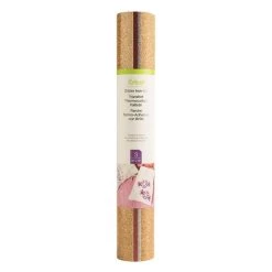 Meilleur prix 🔔 Machine De Coupe 3 Feuilles De Flex Thermocollant Argenté, Doré, Rouge Pailleté 30,5 X 30,5 Cm - Cricut 🔥