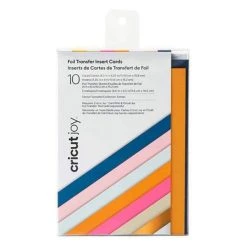 Meilleure vente ✔️ Machine De Coupe 10 Cartes Et Enveloppes Et Feuilles De Foil Multicolores Cricut 15,9 X 11,43 Cm - Cricut Joy 🔥
