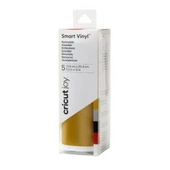 Meilleure vente 👏 Machine De Coupe 5 Feuilles De Vinyle Amovible Cricut Doré, Noir, Rouge Et Blanc - 30,4 X 13,9 Cm ⭐