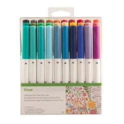 Acheter 🎁 Machine De Coupe 30 Feutres Multicolores à Pointes Fines Cricut ✔️