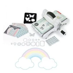 Meilleur prix 👏 Machine De Coupe Machine De Découpe Big Shot Sizzix + Matrice Arc-en-ciel 🤩