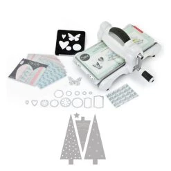 Promo ✨ Machine De Coupe Machine De Découpe Big Shot Sizzix - Sapins De Noël 🔔