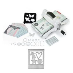Grosses soldes 🛒 Machine De Coupe Machine De Découpe Big Shot Sizzix + Matrice Cadre Photo Polaroïd 💯