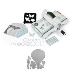 Meilleure affaire 🎁 Machine De Coupe Machine De Découpe Big Shot Sizzix + Matrice Montgolfière ✨