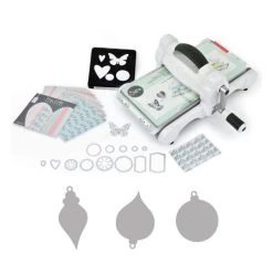 Budget 🎉 Machine De Coupe Machine De Découpe Big Shot Sizzix - 3 Boules De Noël 😉