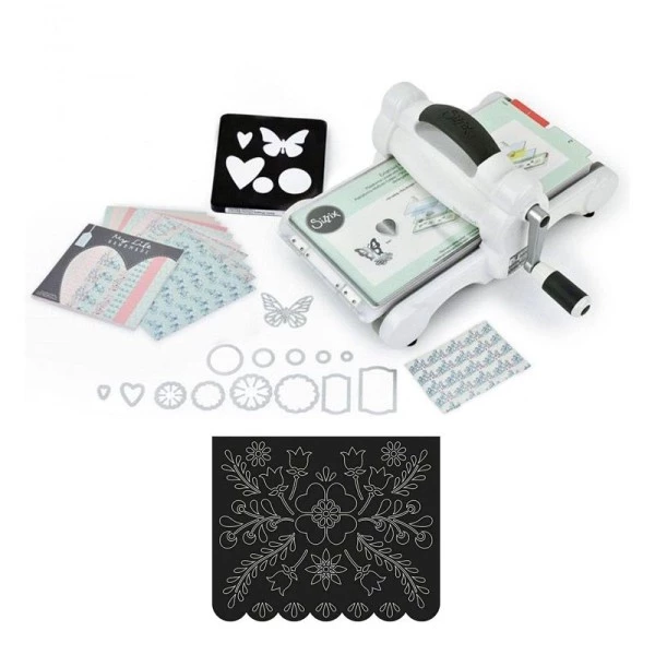 Acheter 👏 Machine De Coupe Machine De Découpe Big Shot Sizzix + Matrice Fanion Fleurs 🎁 3 Acheter 👏 Machine De Coupe Machine De Découpe Big Shot Sizzix + Matrice Fanion Fleurs 🎁