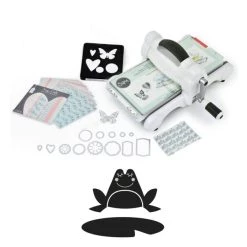 Grosses soldes ⭐ Machine De Coupe Machine De Découpe Big Shot Sizzix + Matrice Grenouille 😉