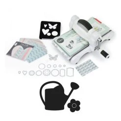Meilleur prix 💯 Machine De Coupe Machine De Découpe Big Shot Sizzix + Matrice Arrosoir ⌛