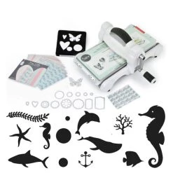 Meilleur prix 🛒 Machine De Coupe Machine De Découpe Big Shot Sizzix - Edition Sous-marine 👍
