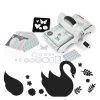 Nouveau ❤️ Machine De Coupe Machine De Découpe Big Shot Sizzix + Matrice Cygne 🥰 -Machine De Coupe Soldes unnamed file 348