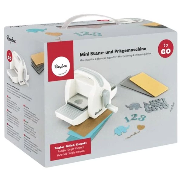 Tout neuf ⌛ Rayher Machine De Coupe Mini Machine De Découpe Et Embossage 7,5 X 16,5 Cm 🥰 3 Tout neuf ⌛ Rayher Machine De Coupe Mini Machine De Découpe Et Embossage 7,5 X 16,5 Cm 🥰