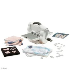 Meilleure affaire 🎁 Sizzix Machine Scrapbooking Big Shot Foldaway - Machine De Coupe + Contenu Bonus 🎉