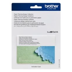 Sortie 😉 Brother Machine De Coupe Carte 30 Motifs Pour Perforation Du Papier - ScanNCut SDX 🎁