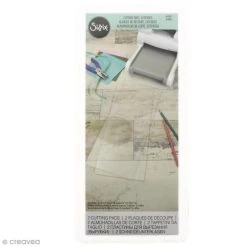 Nouveau 😉 Kit D'adaptation Plaque De Découpe Sizzix Rallonge - 37,15 Cm X 15,88 Cm - 2 Pcs 😀