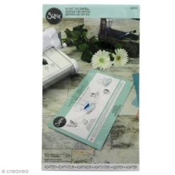 Budget 🎉 Sizzix Kit D'adaptation Accessoire Pour Big Shot Plus - Adaptateur A Standard Pour Découper - 38,01 X 22,86 Cm 😀